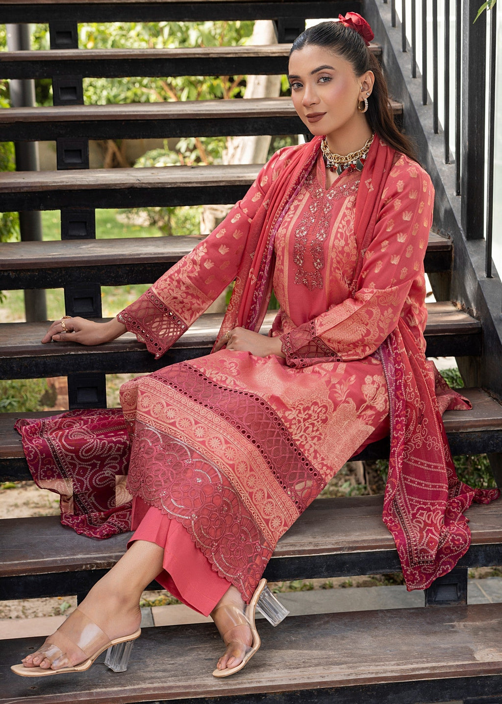 Zuri EMAAN JK 21 DEEP PINK Women 3pcs