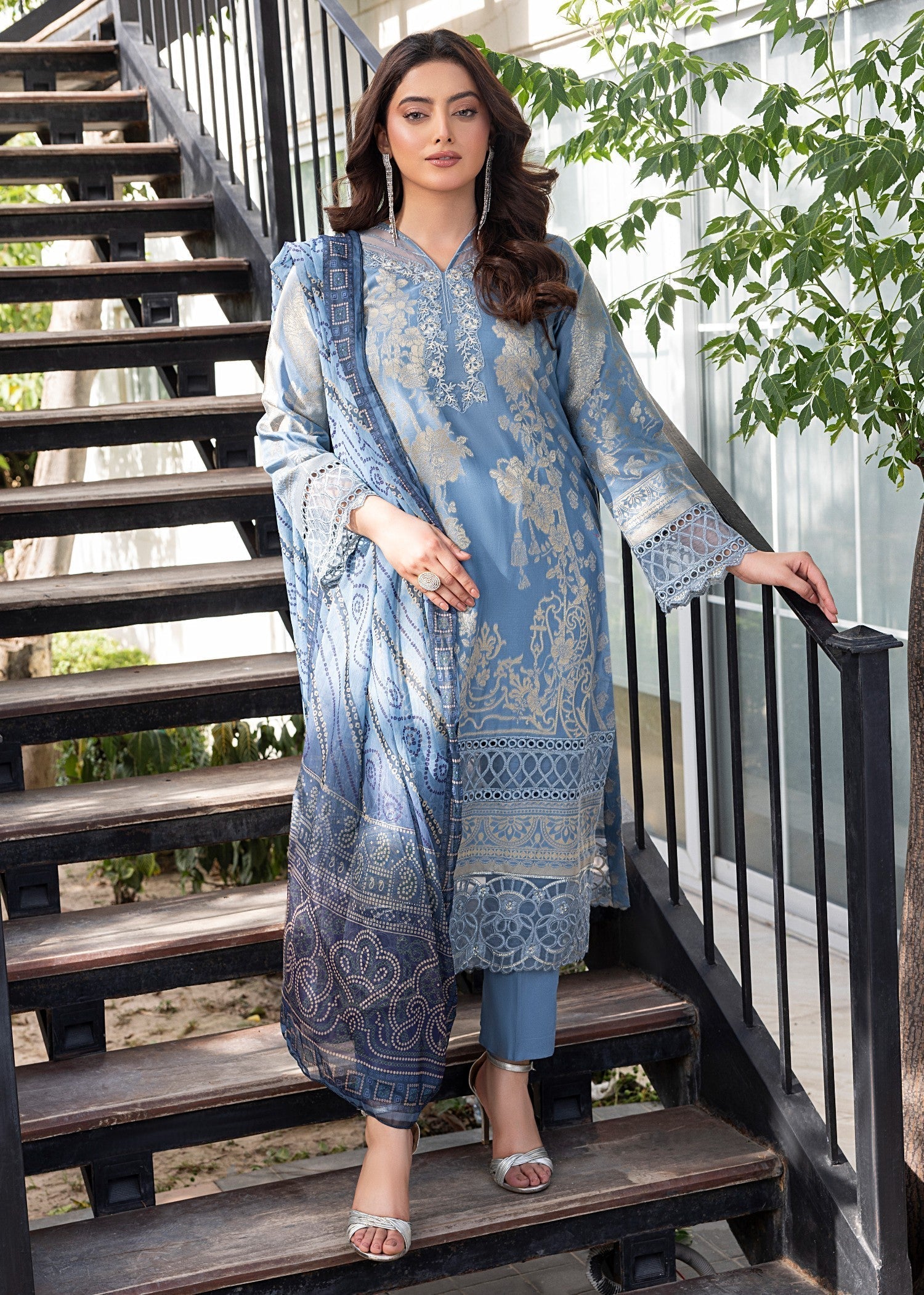 Zuri EMAAN JK 21 LIGHT BLUE Women 3pcs