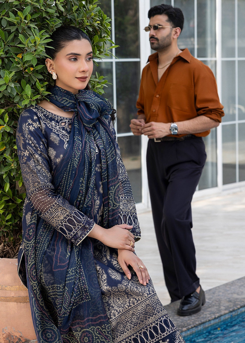 Zuri NUREH JK 17 NAVY BLUE Women 3pcs