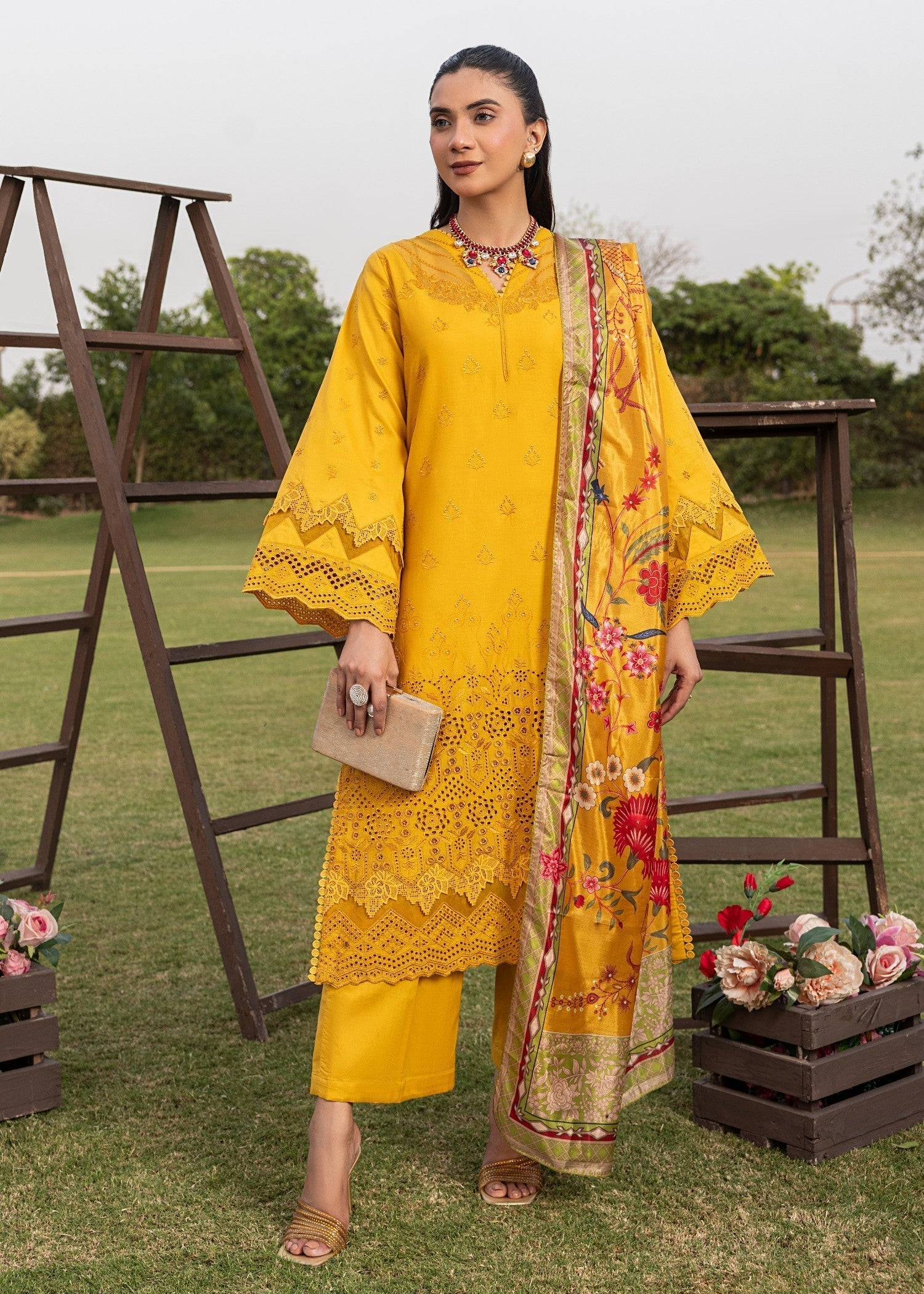 Zuri MARINA AK 5060 MUSTARD Women 3pcs