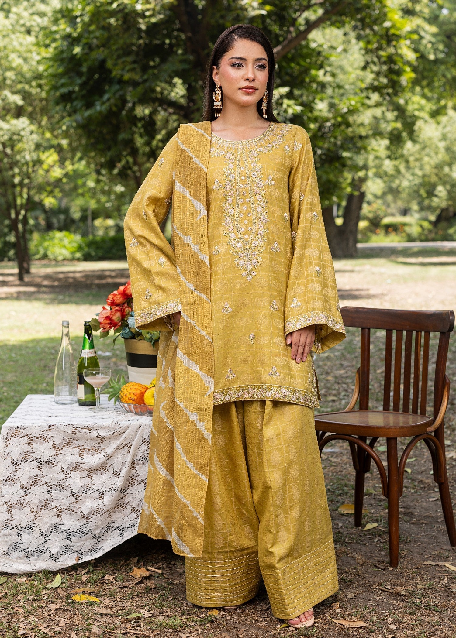 Zuri ZAREEN ZP 26 OLIVE GREEN Women 3pcs