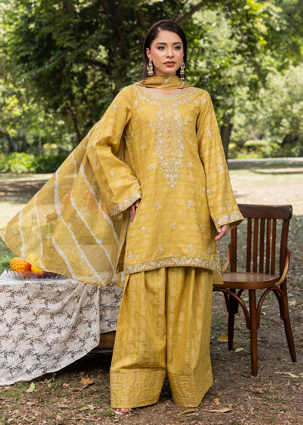 Zuri ZAREEN ZP 26 OLIVE GREEN Women 3pcs