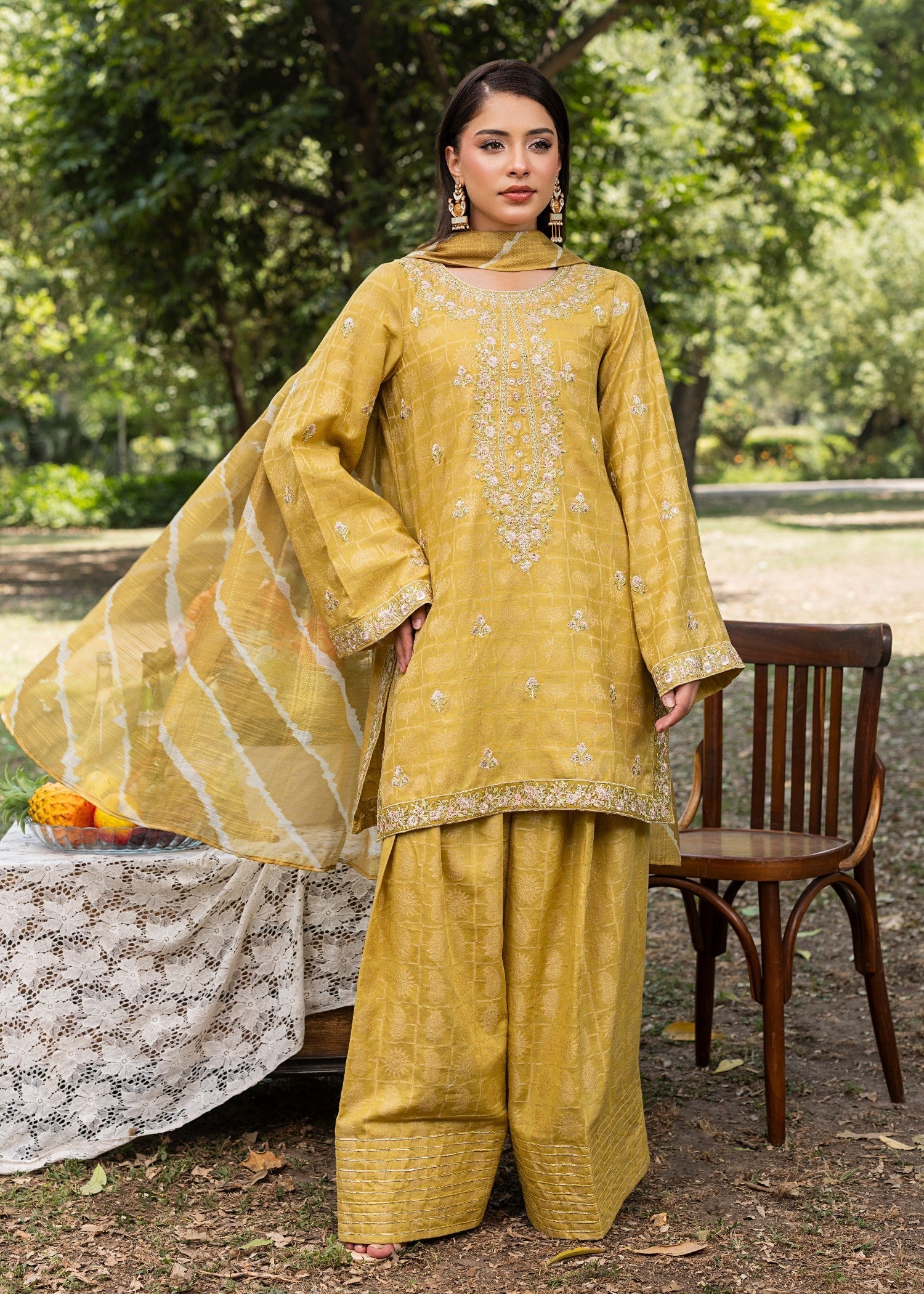 Zuri ZAREEN ZP 26 OLIVE GREEN Women 3pcs