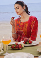 Feathers VERMILION Women 2pcs