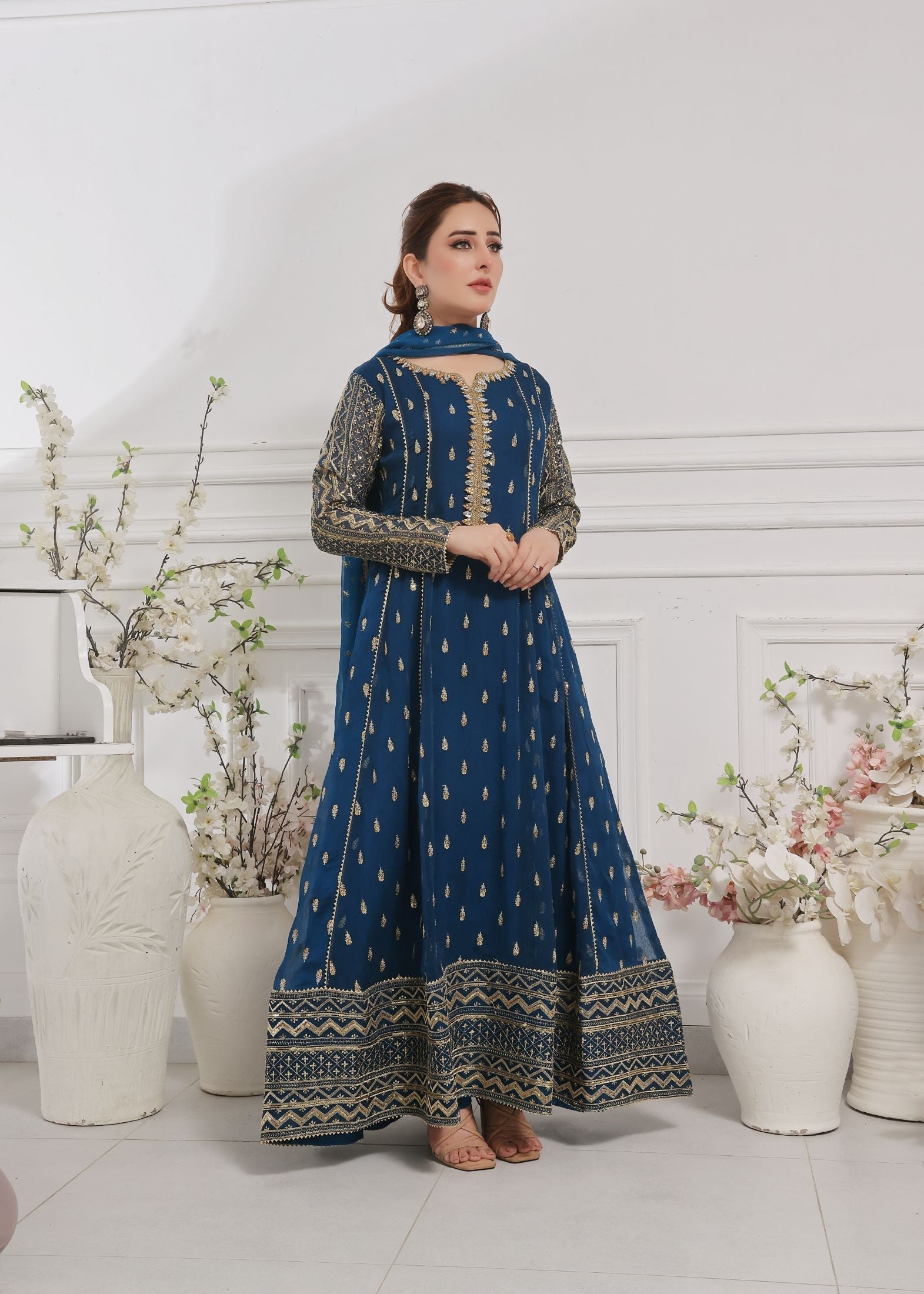 Alsiyab Bahaar Peacock Women 3pcs