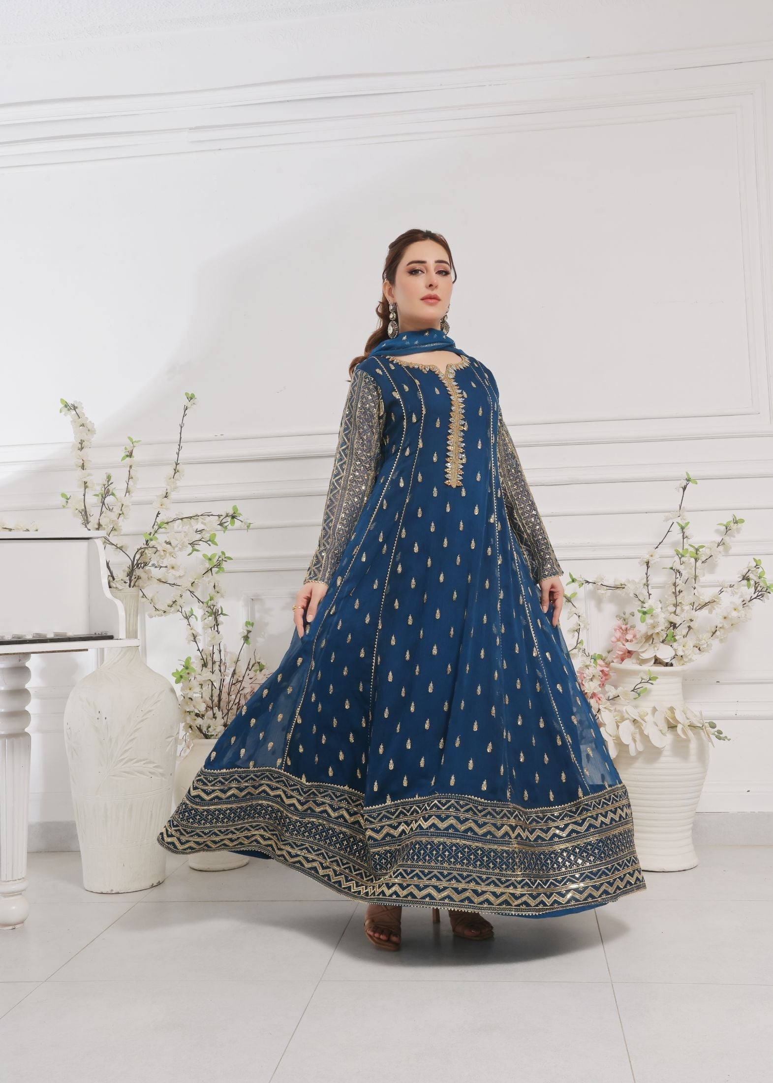 Alsiyab Bahaar Peacock Women 3pcs