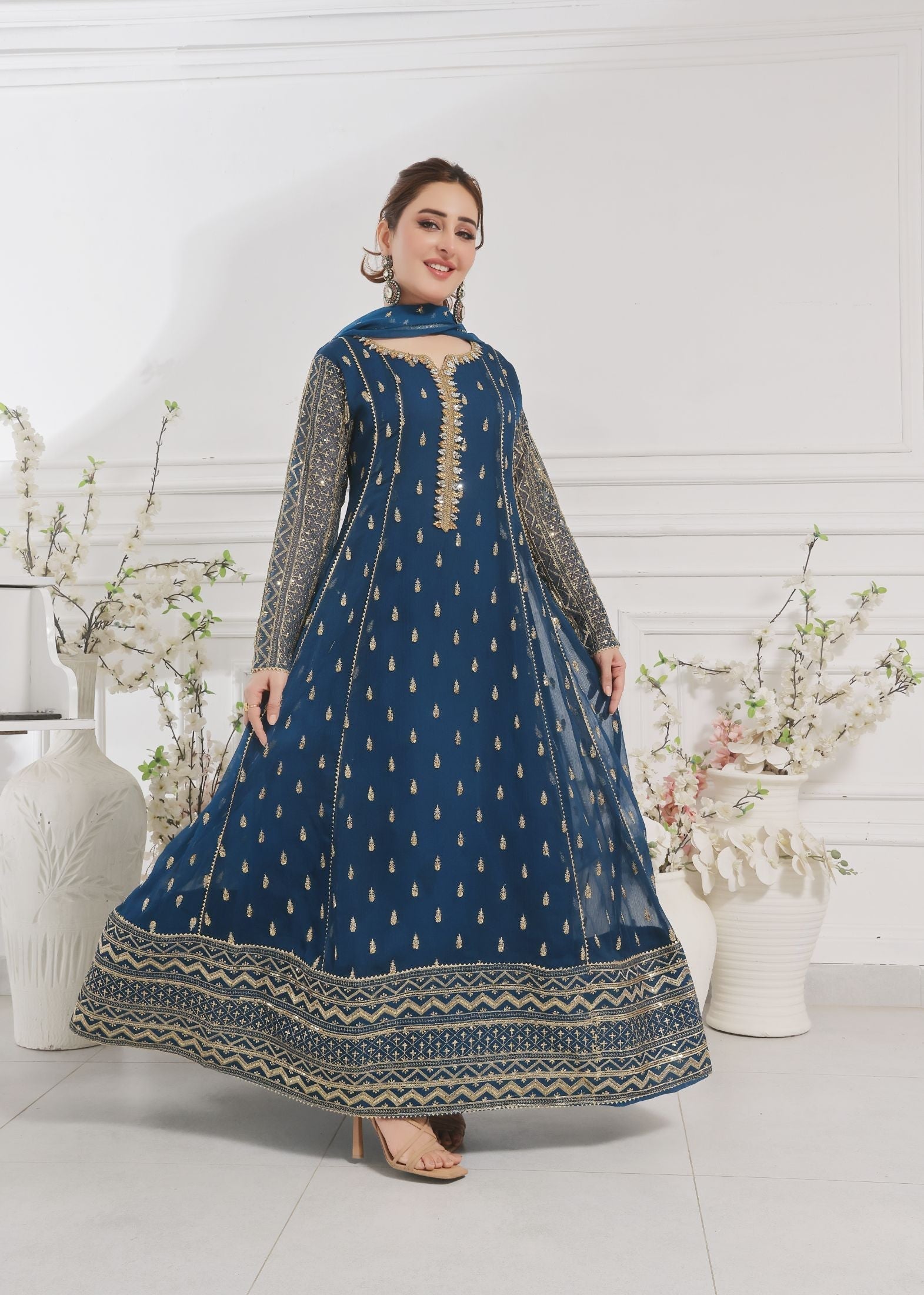 Alsiyab Bahaar Peacock Women 3pcs