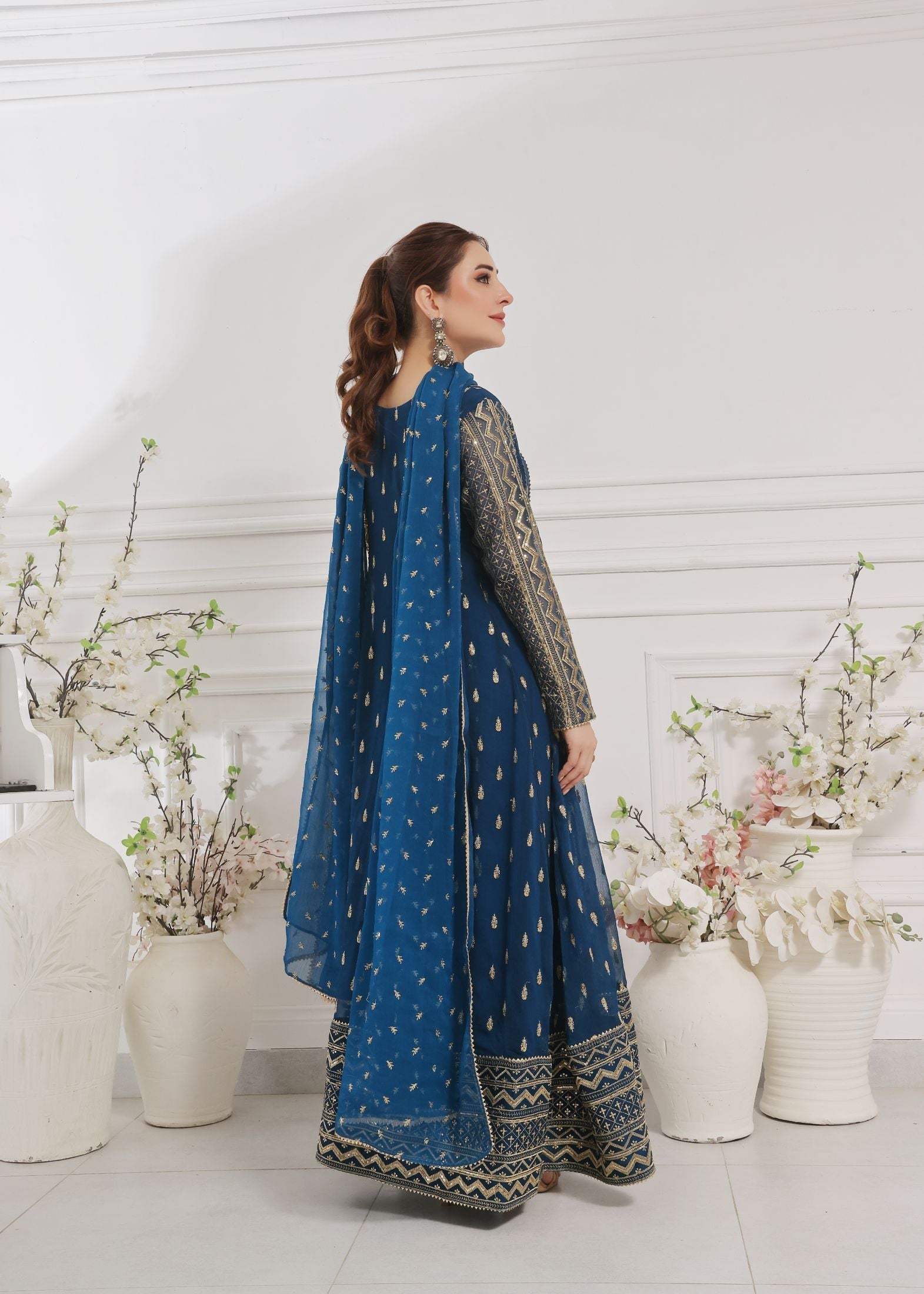Alsiyab Bahaar Peacock Women 3pcs