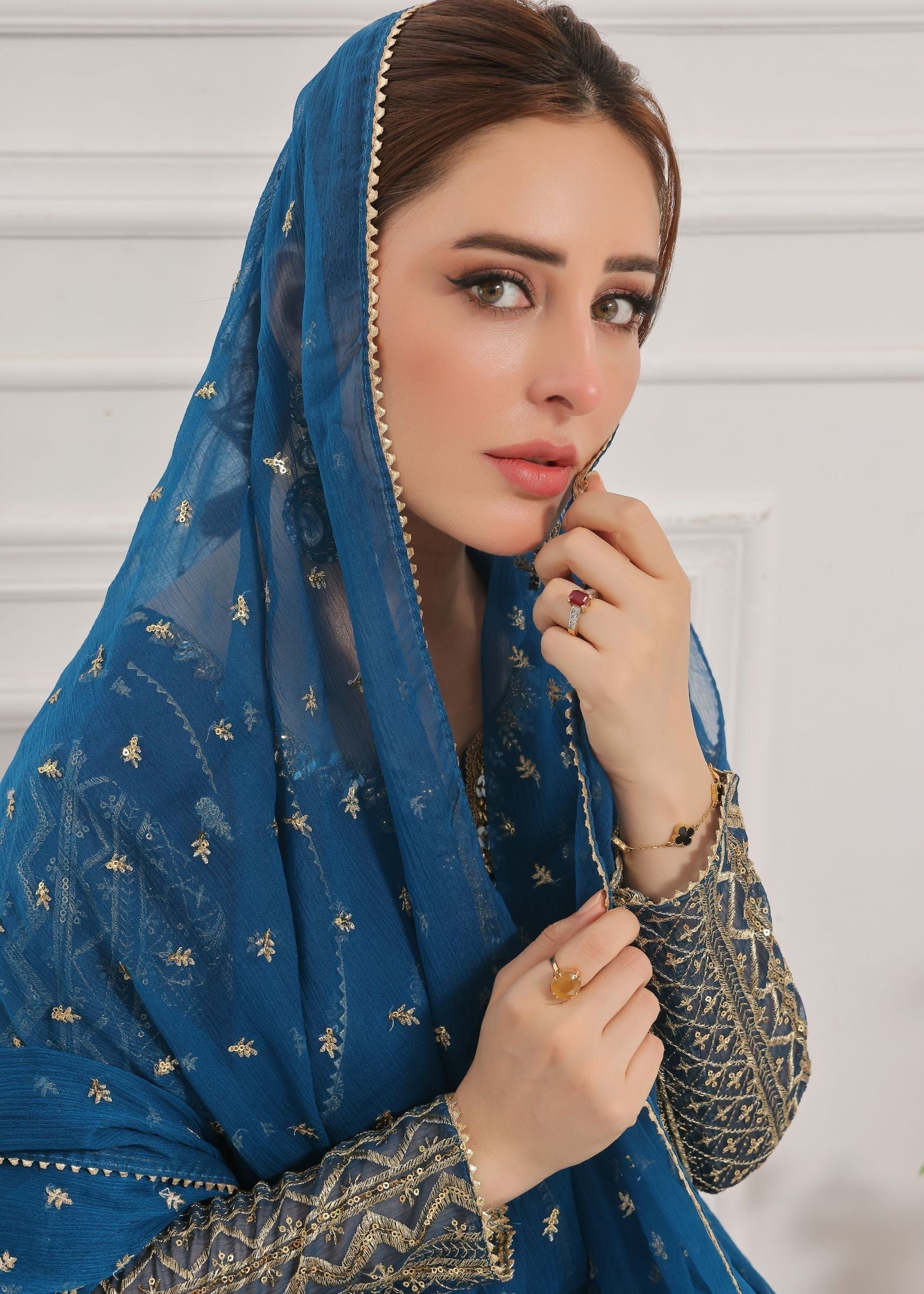 Alsiyab Bahaar Peacock Women 3pcs