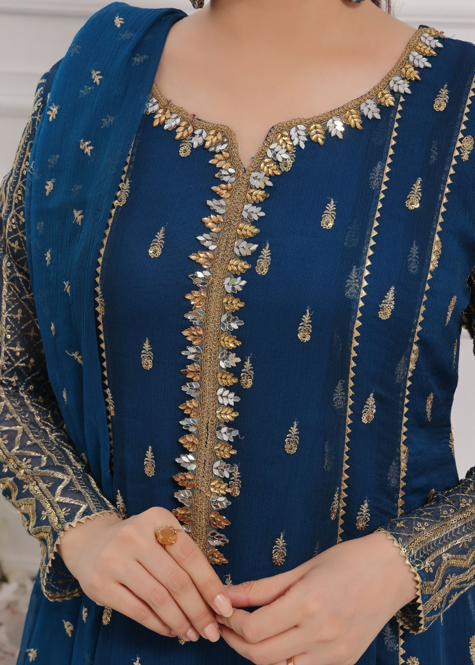 Alsiyab Bahaar Peacock Women 3pcs