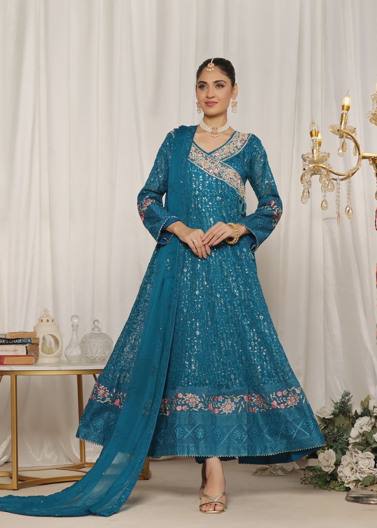 Alsiyab Jahanara Peacock Women 3pcs