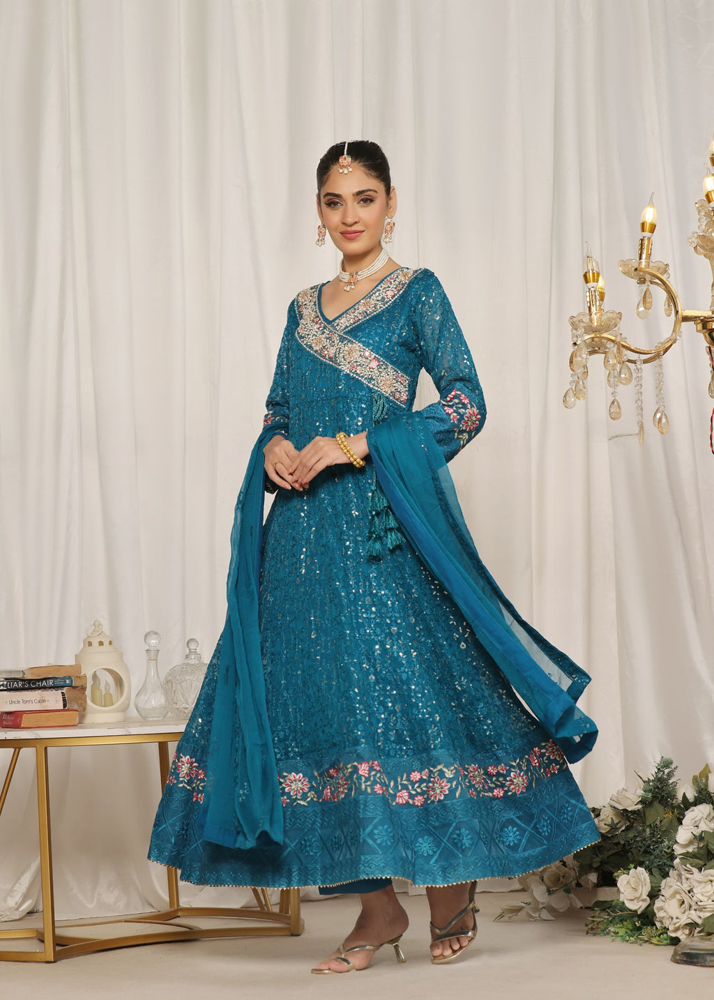 Alsiyab Jahanara Peacock Women 3pcs