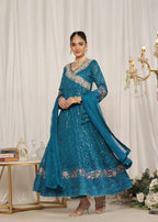 Alsiyab Jahanara Peacock Women 3pcs