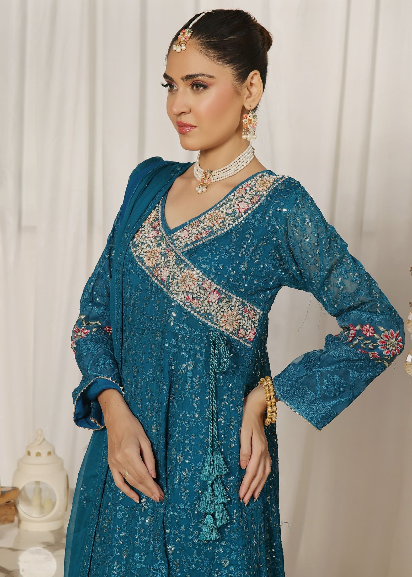 Alsiyab Jahanara Peacock Women 3pcs