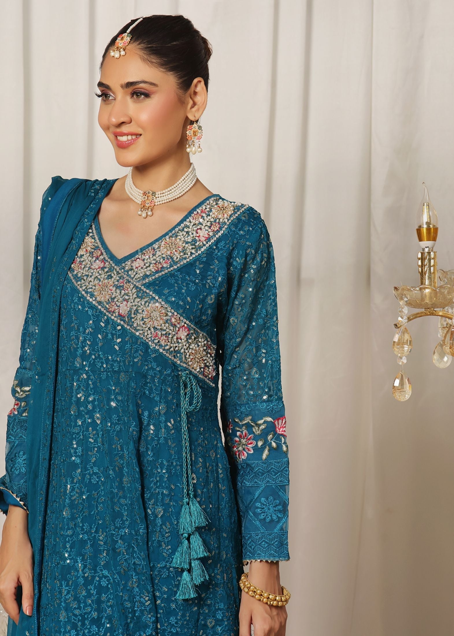 Alsiyab Jahanara Peacock Women 3pcs