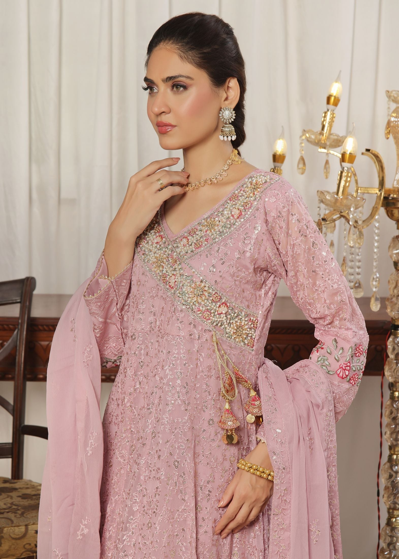 Alsiyab Jahanara Lilac Women 3pcs