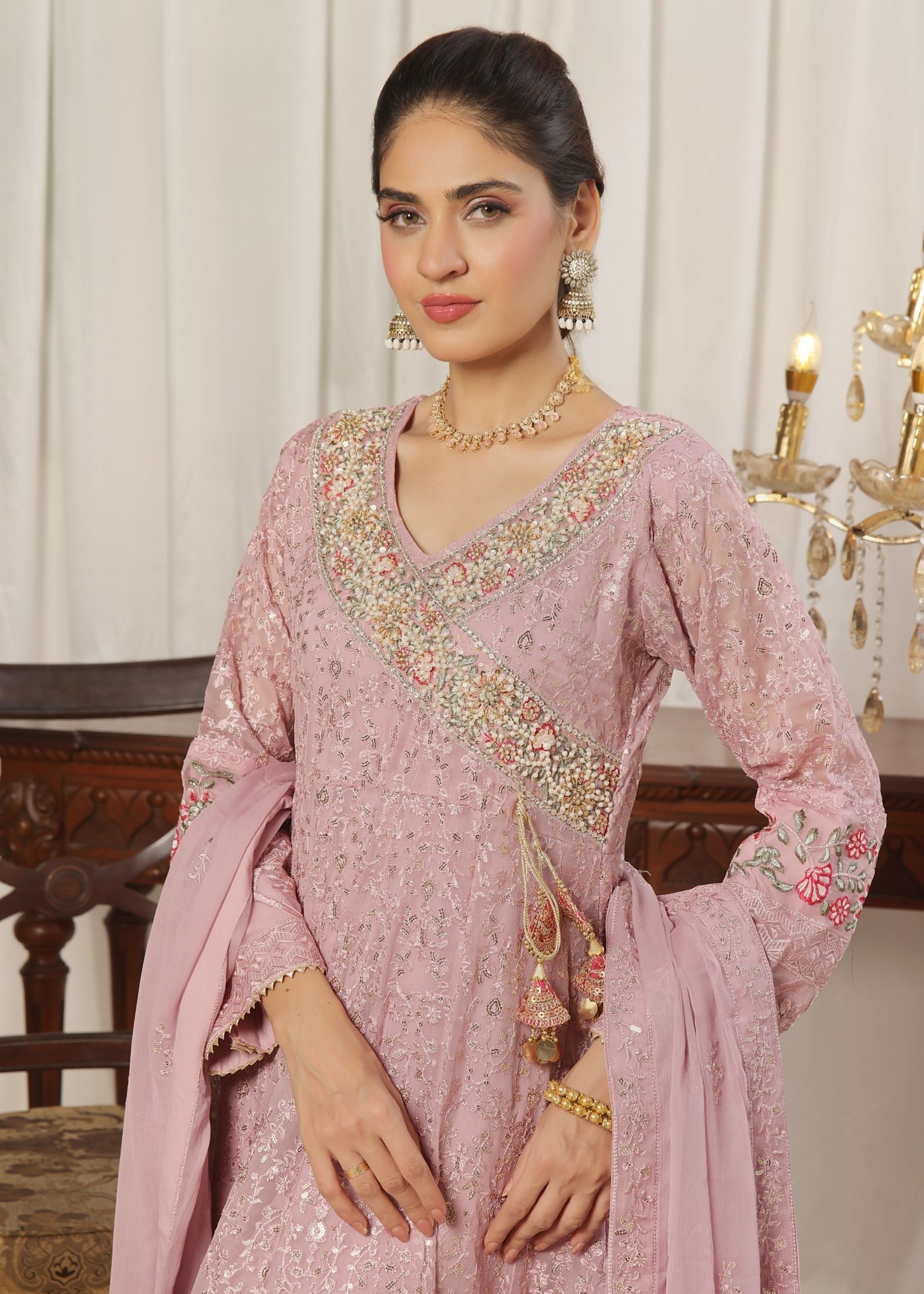Alsiyab Jahanara Lilac Women 3pcs