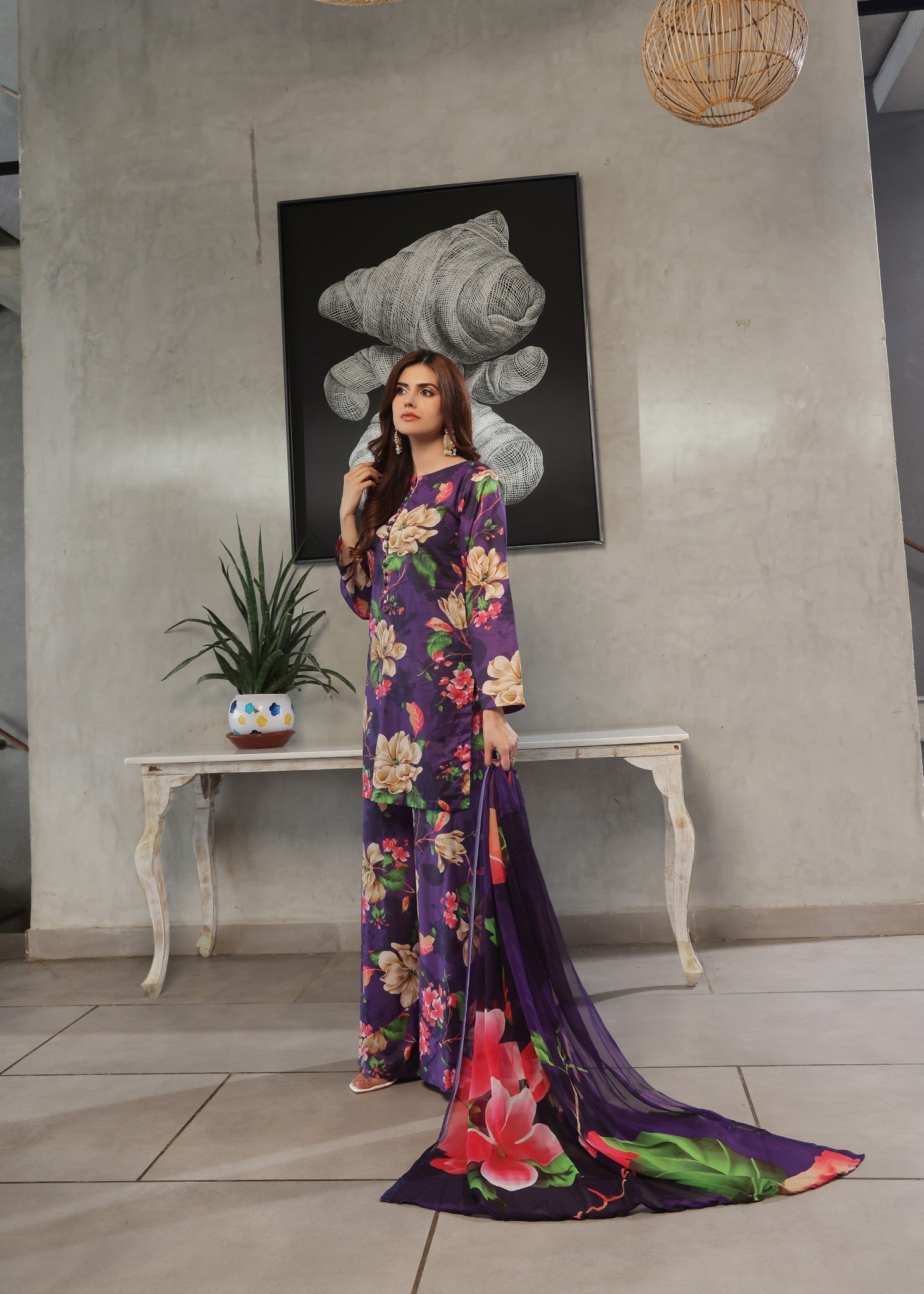 Feathers MORVIA Women 3pcs