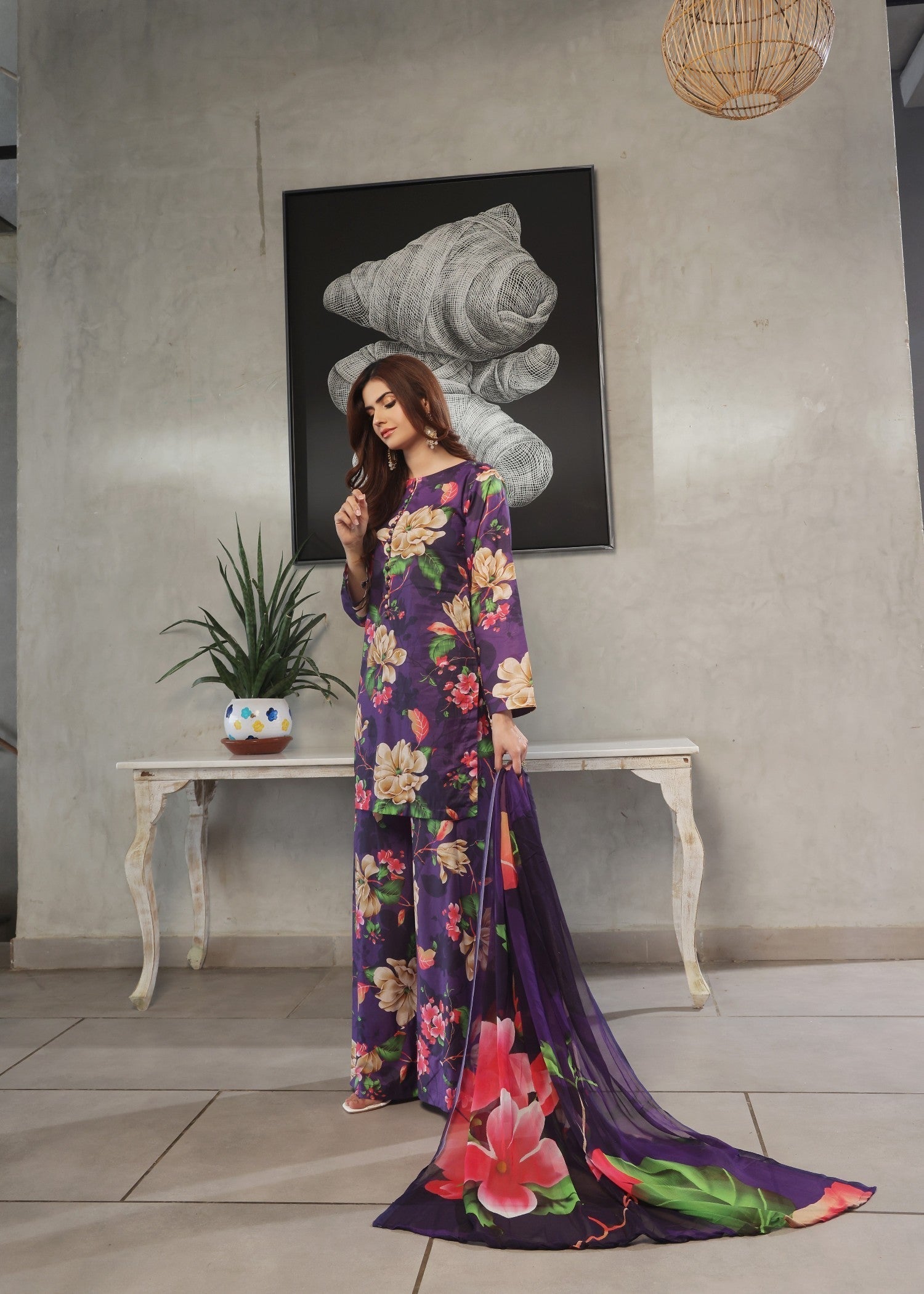 Feathers MORVIA Women 3pcs