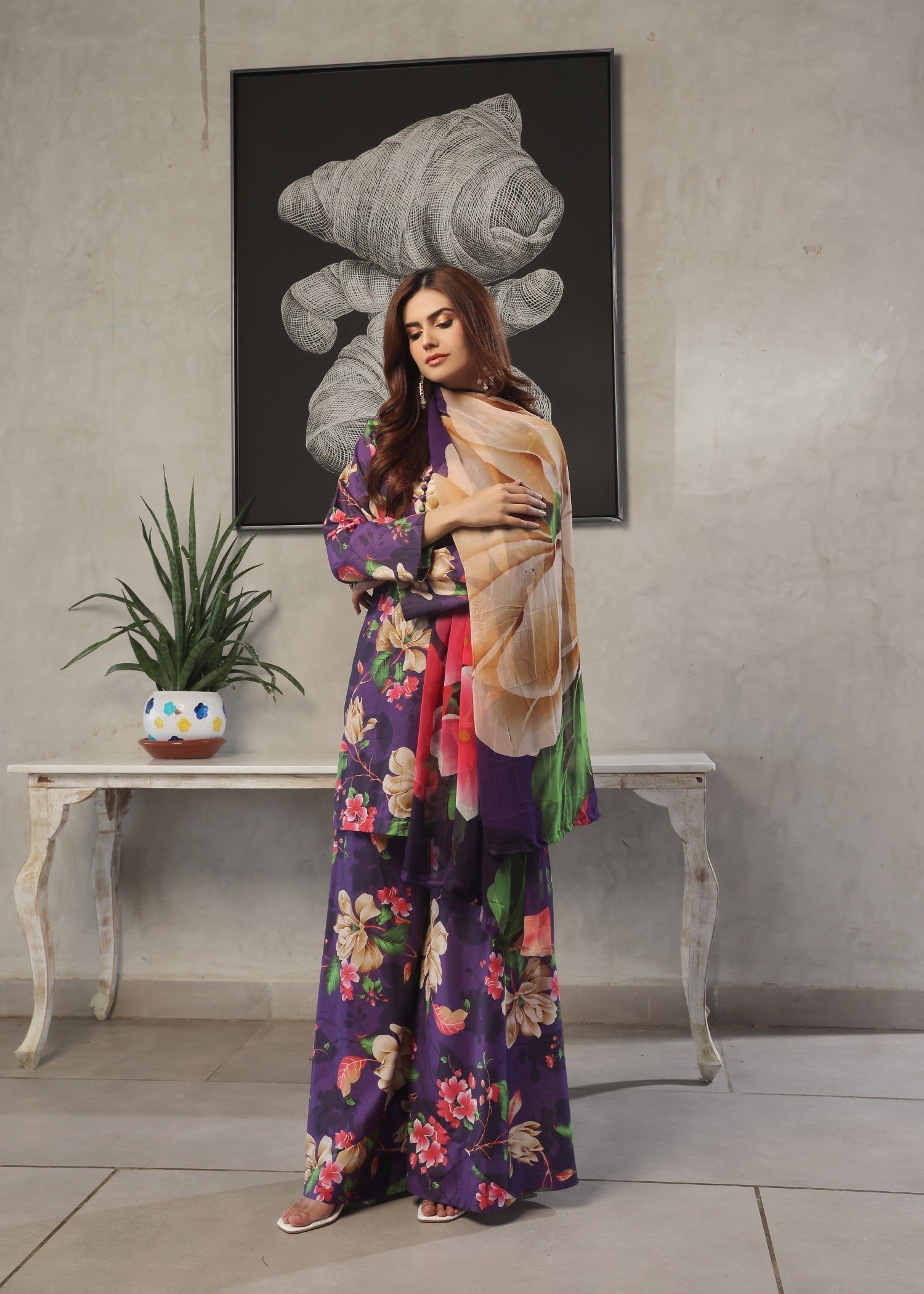 Feathers MORVIA Women 3pcs