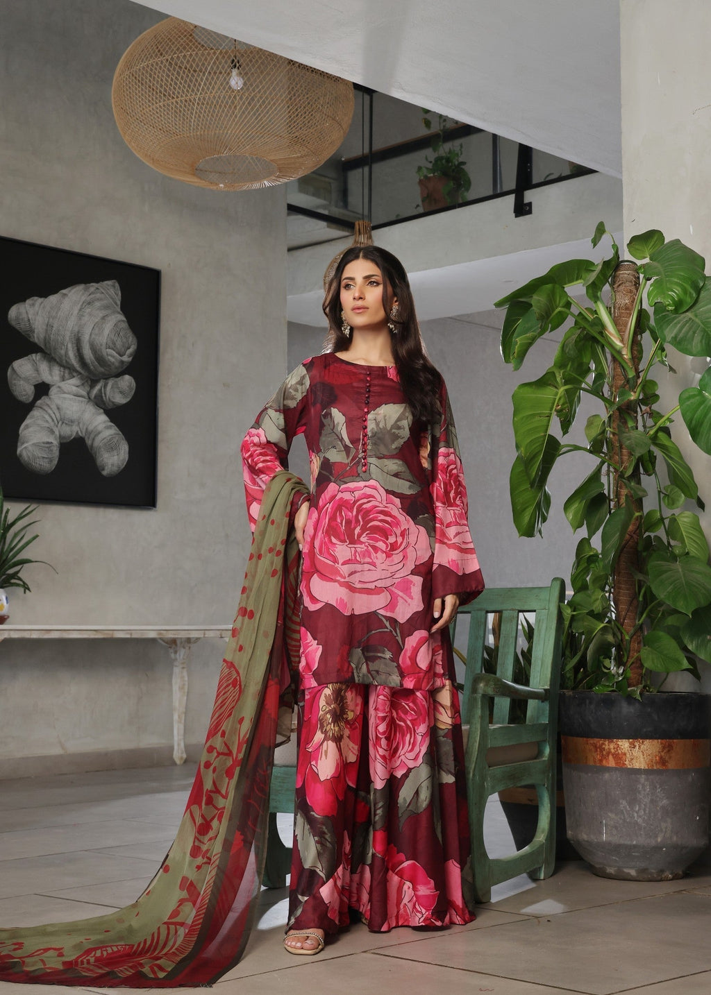 Feathers GULROOH Women 3pcs