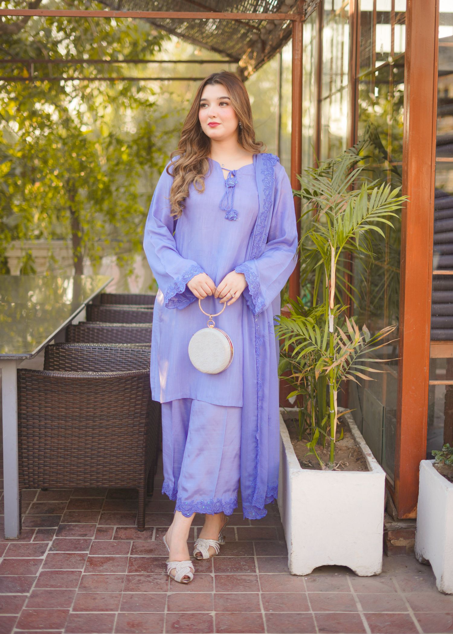 Fozia Khalid Lagoon Women 3pcs