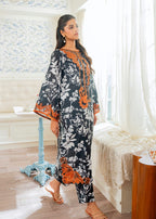 Kross Kulture Digital Print and Embroidered Silk Lawn Suit 01662 Women 2pcs