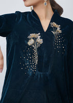 Shades By Abeeha Usman Dazzling Teal Women 2pcs