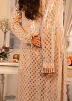 Rang-e-Haya Risma (Clay Beige) Women 4pcs