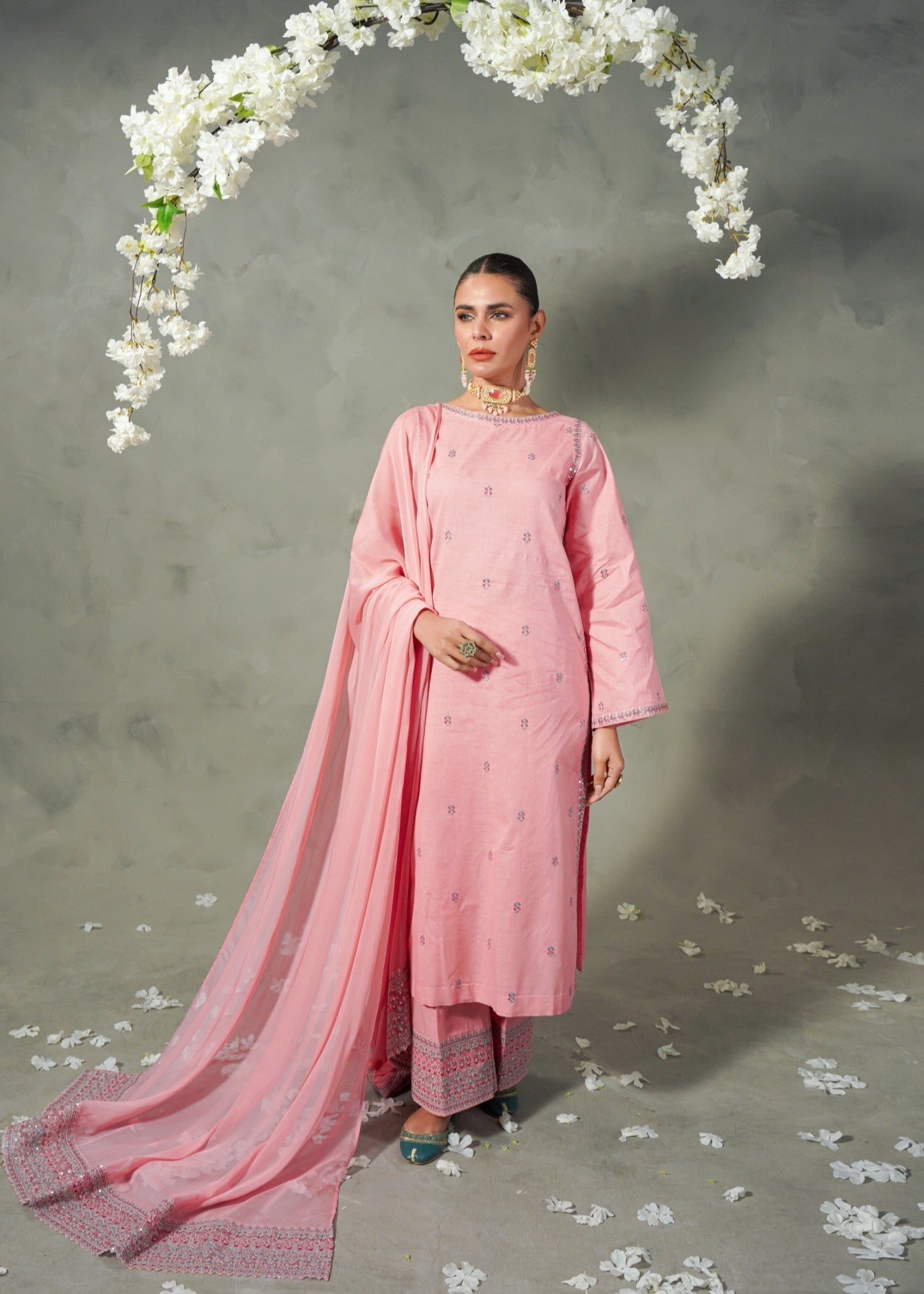 Mayal Feroze ZC 925 23 Pink Women 3pcs