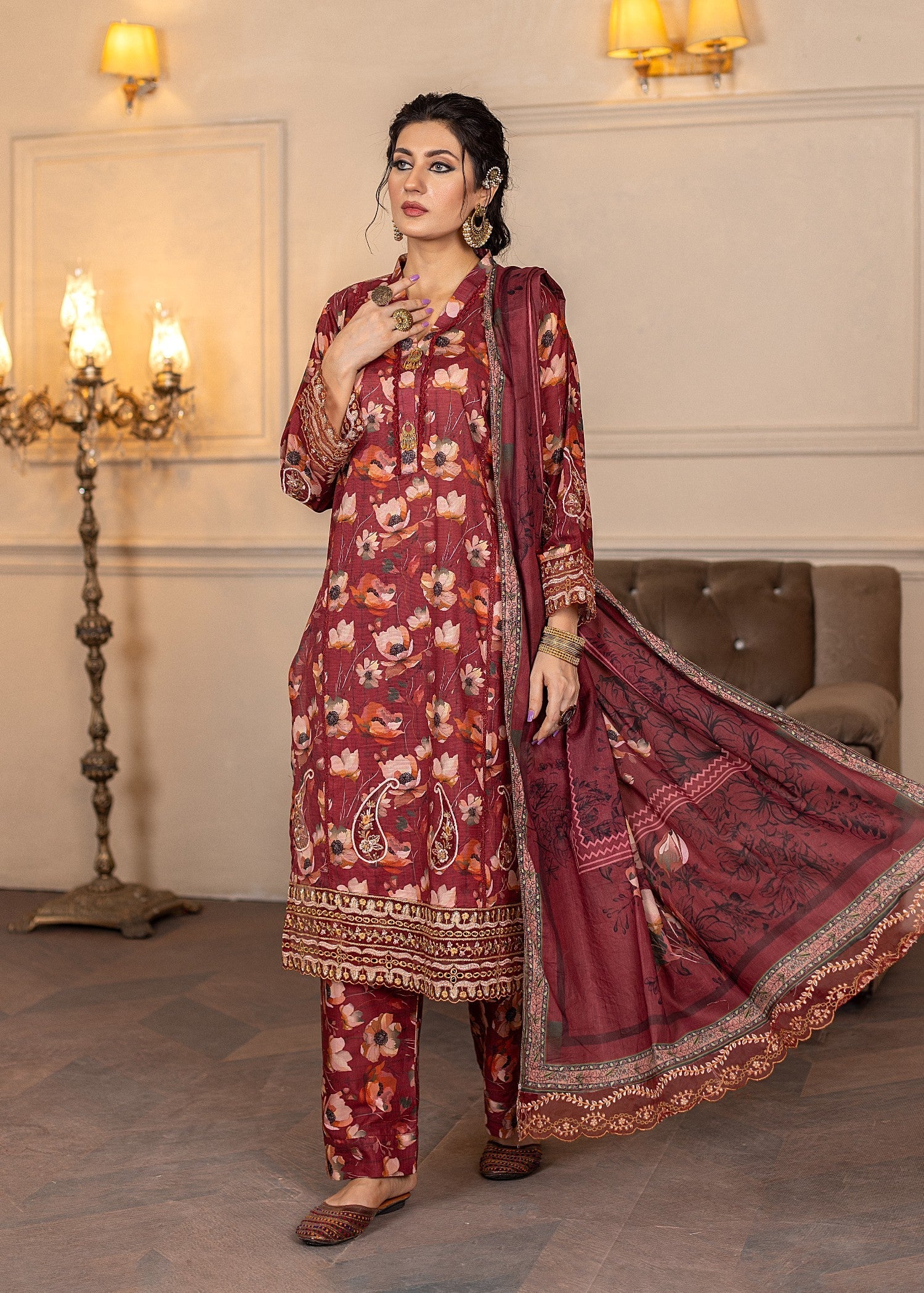 She Edge SE SUM25 00008 MULTI COLORS PRINTED Women 3pcs