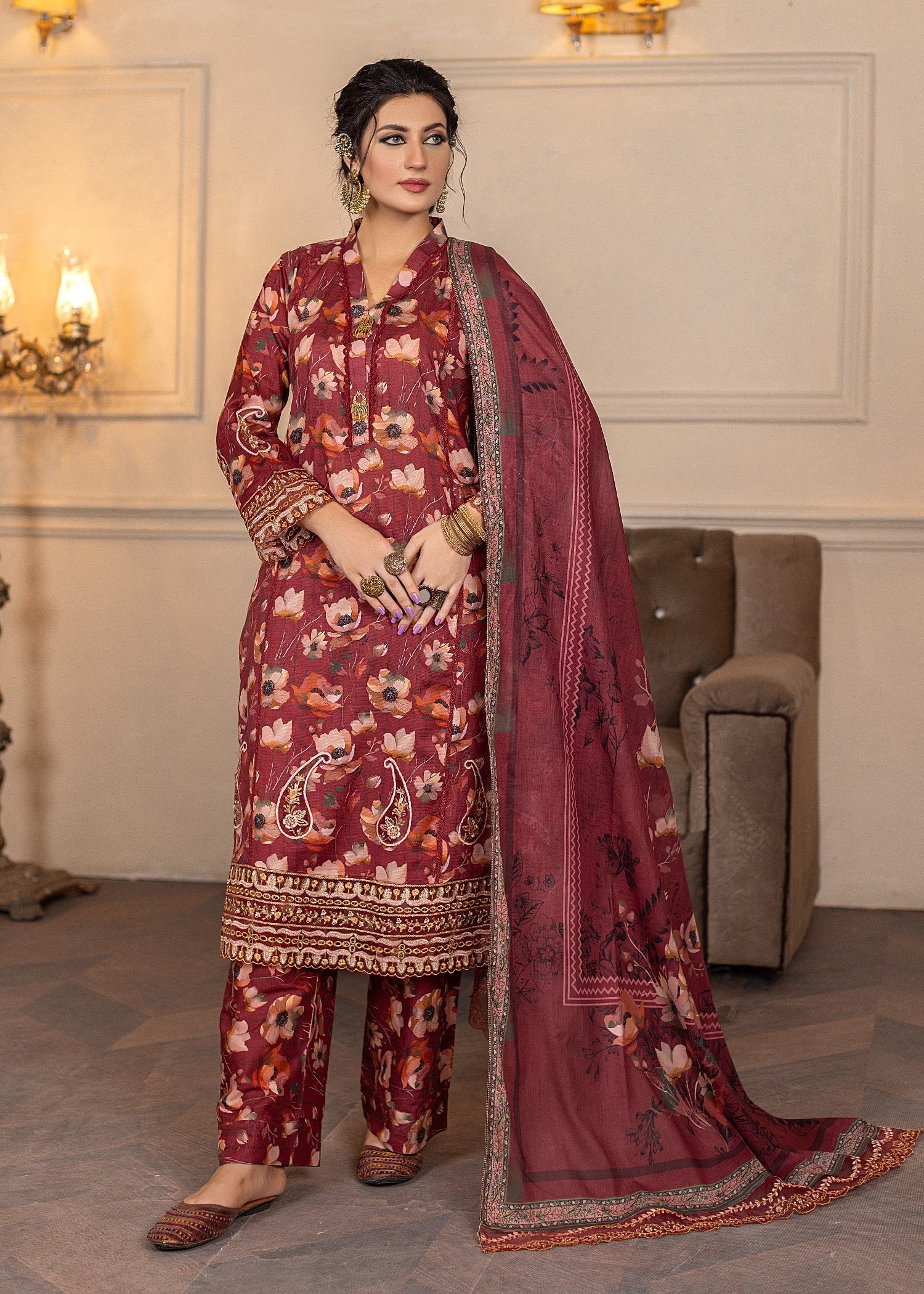 She Edge SE SUM25 00008 MULTI COLORS PRINTED Women 3pcs