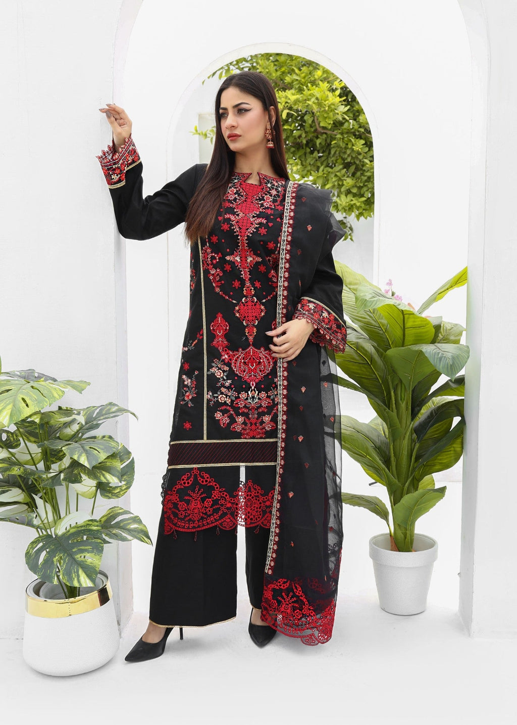 Alnuqat LUXURY LAWN Women 3pcs