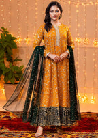 Ayesha Closet Hajra Noor Mustard Women 3pcs