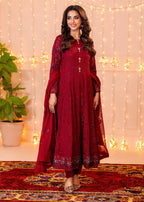 Ayesha Closet Dilaara Maroon Women 3pcs