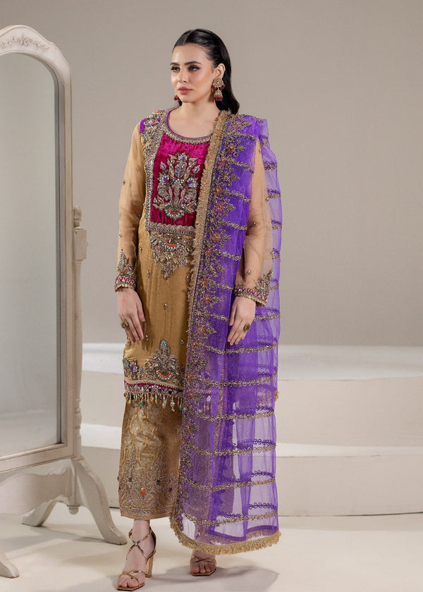 KB By Zufiqar Malik Z 306 Gold Women 4pcs