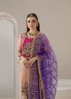 Khuda Baksh Creations Z 306 Pink Women 4pcs
