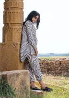Urban Cut Stitched Printed Co Ord Set Women 2pcs