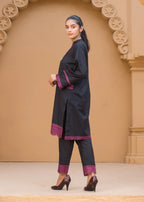 Urban Cut Cotton Embroidered Co Ord Set Women 2pcs