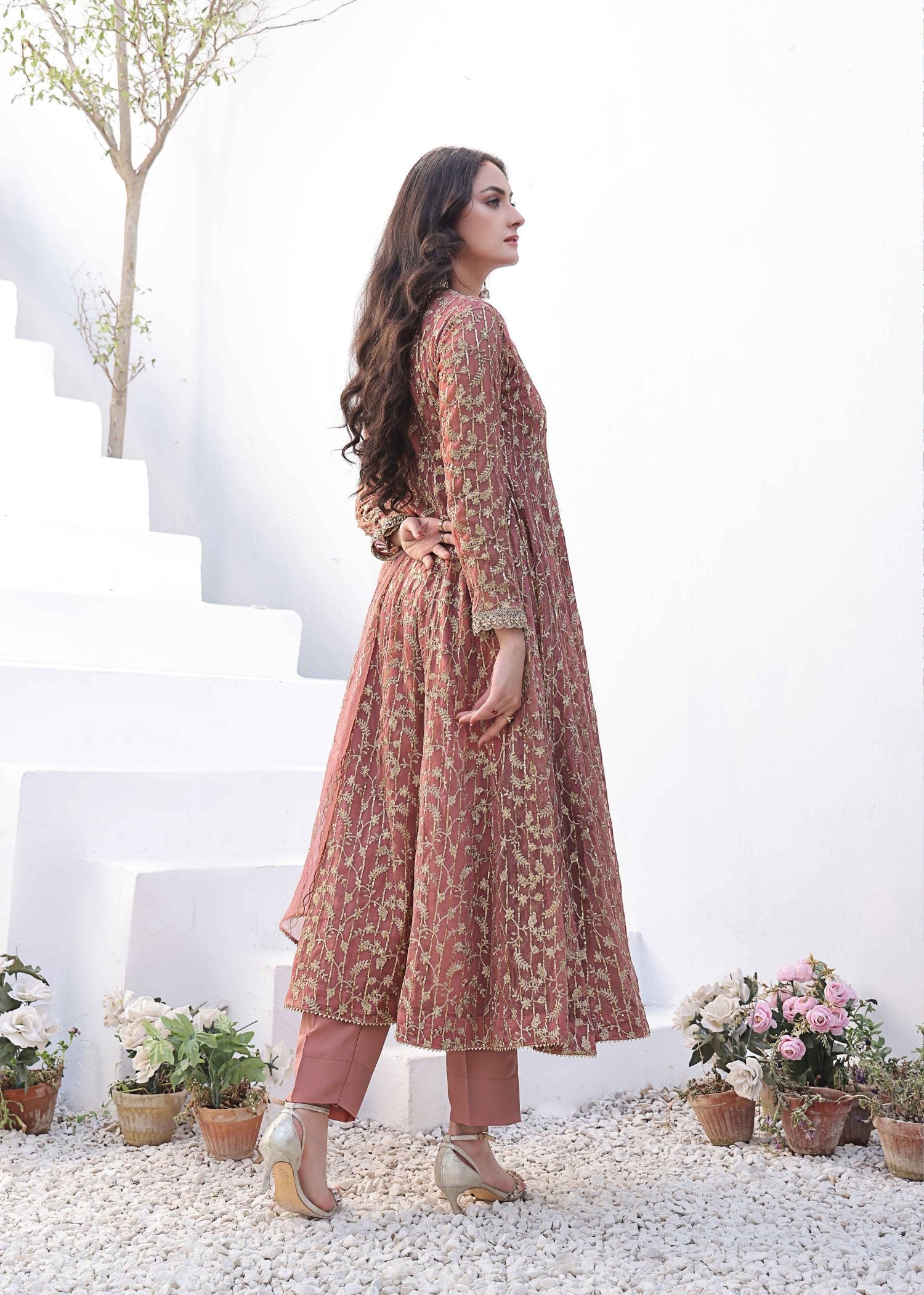 Ayesha Closet Shama pink Women 3pcs
