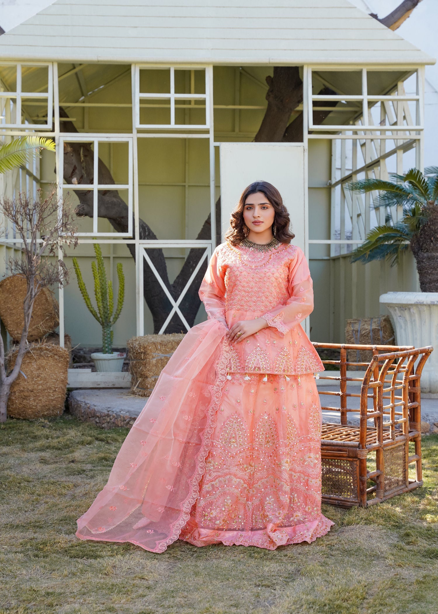 Safiya Collection PIE LEHNGA Women 3pcs