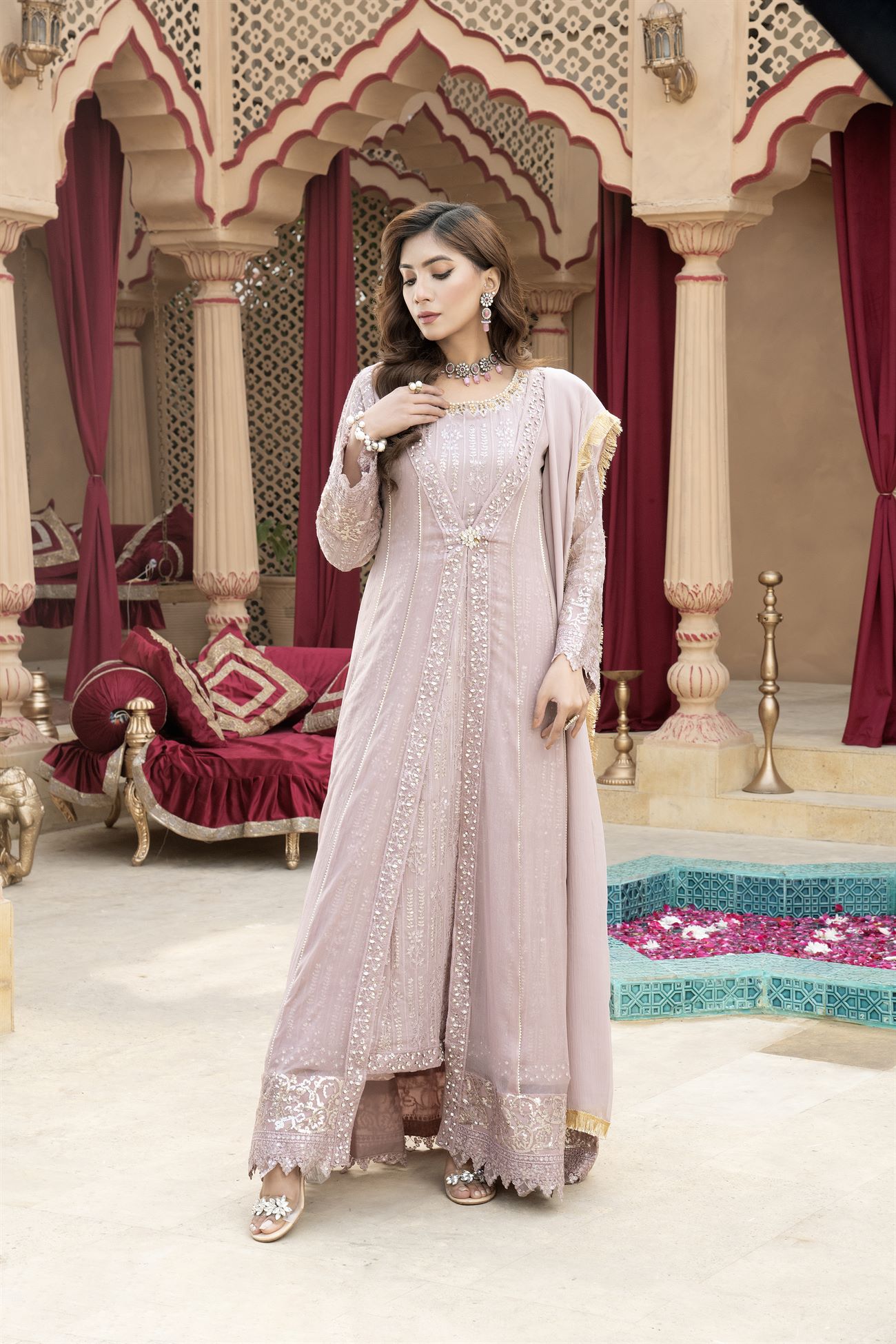 Manahils B 005 LILAC Women 4pcs