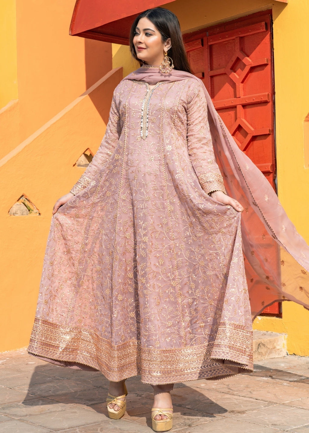 Abaan Zohan Zar e Firdaus Teapink Women 3pcs