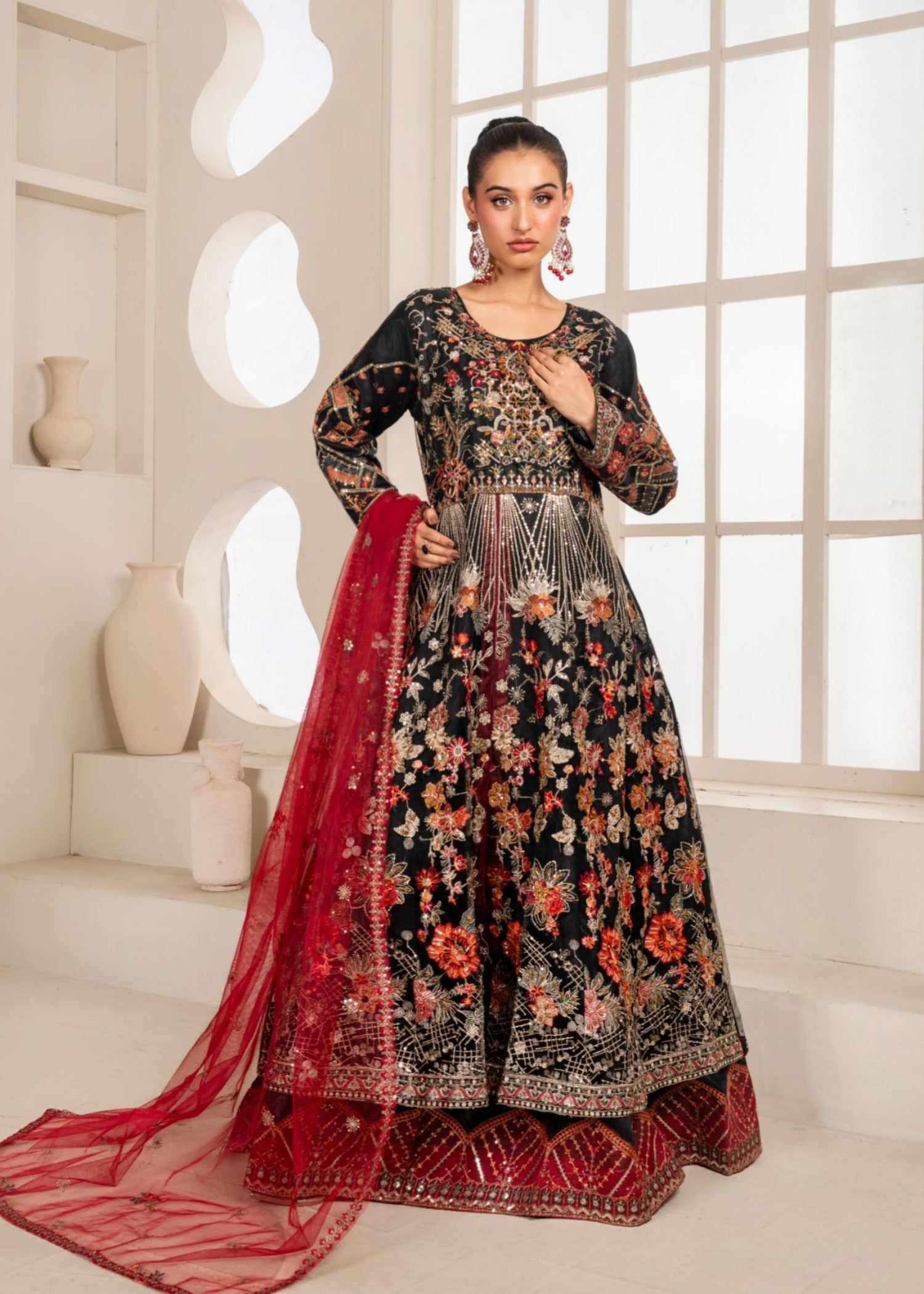 Al Burhan Apparel Suroor Black Women 3pcs