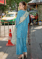 By-East Lawn Suit Printed (SBL) Women 3pcs