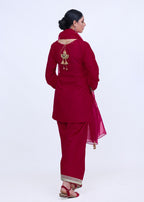 Eshals Wardrobe Farshi Shalwar Dress Women 3pcs