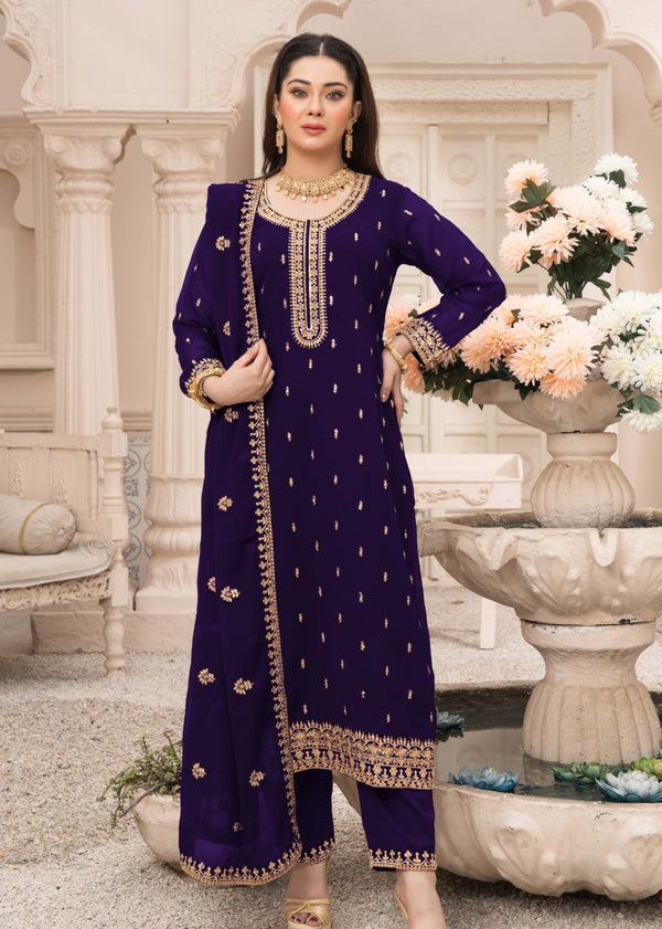 Abaan Zohan Ada Purple Women 3pcs