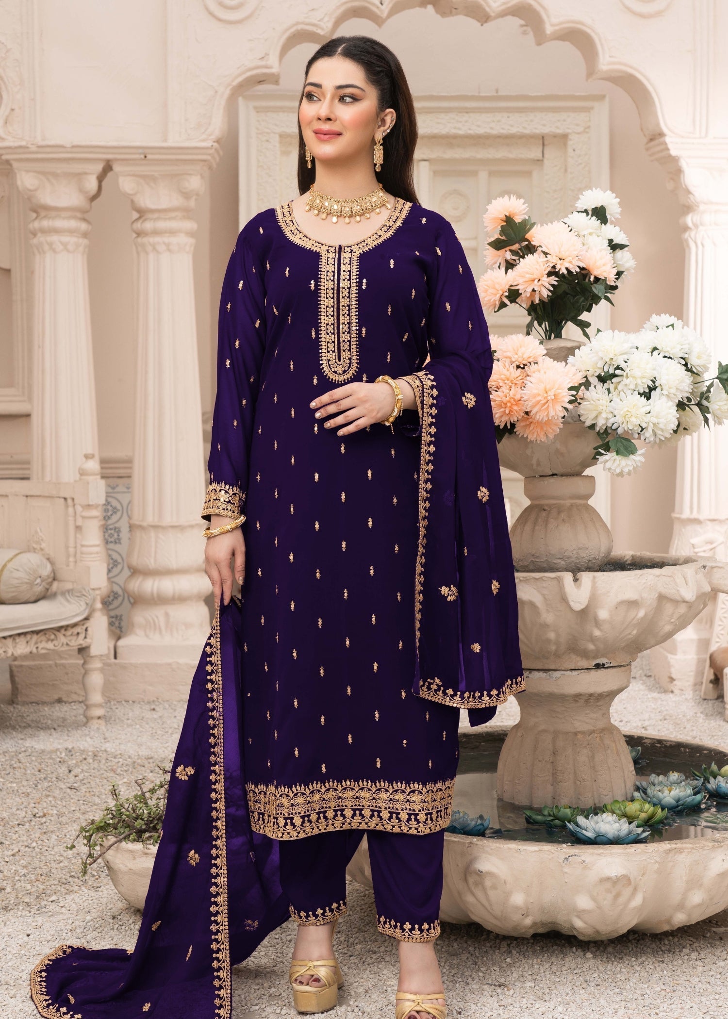 Abaan Zohan Ada Royal amethyst Women 3pcs