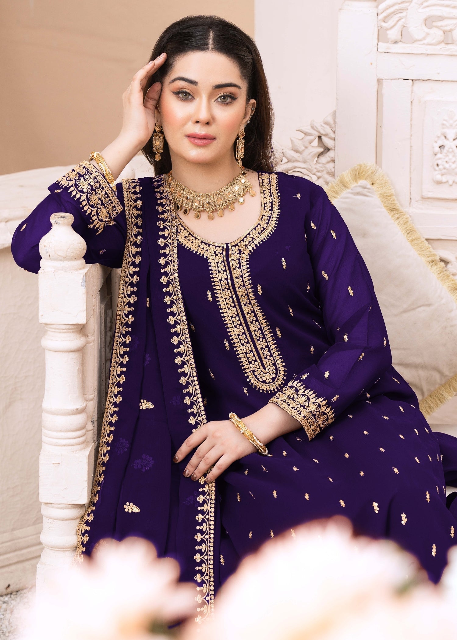 Abaan Zohan Ada Purple Women 3pcs