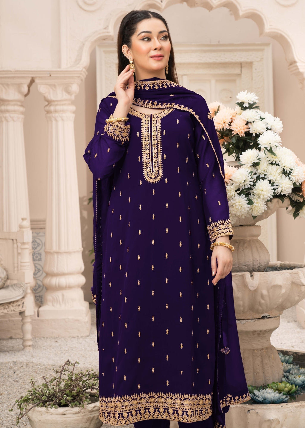 Abaan Zohan Ada Royal amethyst Women 3pcs